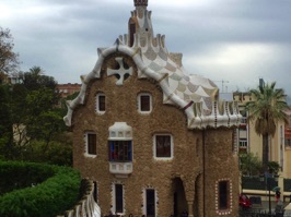 The main gatehouse at the Park.