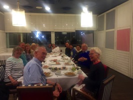 All good things must come to an end and so we had our farewell dinner at a wonderful seafood restaurant on the Barcelona waterfront.  It was a great group and we were helped along many times daily by our tour leader and bus driver at the far end of the table.