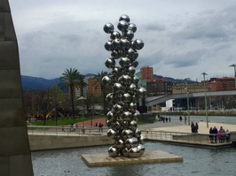 Tall Tree and The Eye, a 2009 sculpture by Anish Kapoor
