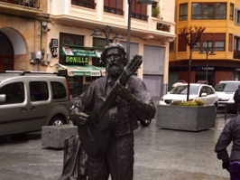 Jose Maria Iparragirre, guitarist and author of the hymn Gernikako Arbola. The song is the unofficial anthem of the Basques celebrating their liberty from certain Spanish controls.