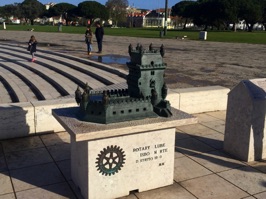 The Rotary Club donated a model of the tower in 1960.