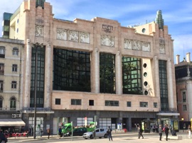 The Eden Theater, a cinema that closed in 1989.  Today it is an apartment hotel.