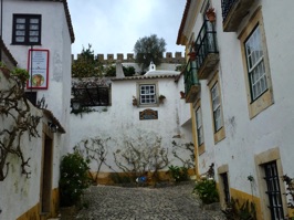 Lots of cute, little shops were scattered about the town with flowers and plantings in abundance.