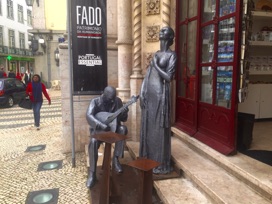 The night before we went to a Fado show at the hotel. It is a Portuguese music format that is very expressive and profoundly melancholic. It is popular in many bars and pubs.