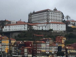 The Episcopal Palace or Bishop's House of Porto. Dating from the 12th century and expanded during the 17th, it was used by bishops until the 19th century.