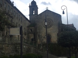 The Convent of San Francisco.  Legend has it that St. Francis of Assisi founded the monastery while passing through the city on the Camino de Santiago route. It is thought to date from the 13th century.