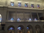 By the late 20th century, the original basilica was judged too small to handle the influx of pilgrims. By the late 20th century, the original basilica was judged too small to handle the influx of pilgrims.